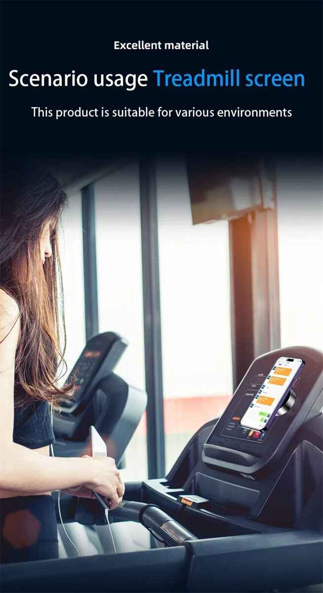 Intelligent Mobile Phone Holder Double-Sided Car Mount Magnetic Universal Adsorption Bracket Vacuum Adsorption Stable For Phone