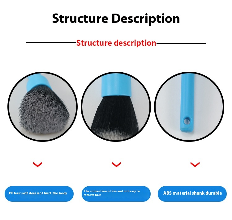 Car Detail Brush Soft Brush Interior Cleaning